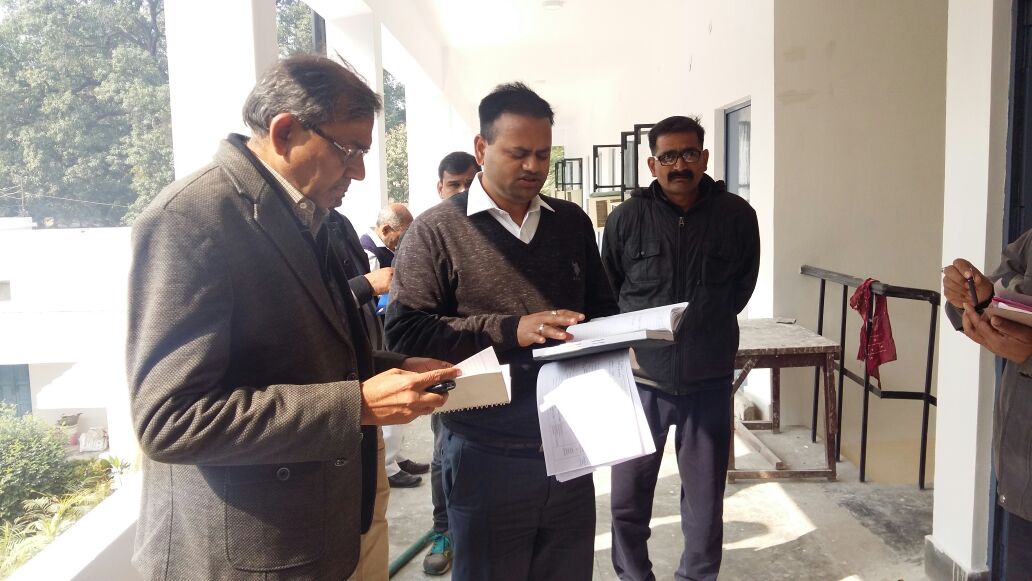 Inspection at PTC Guest House Sitapur