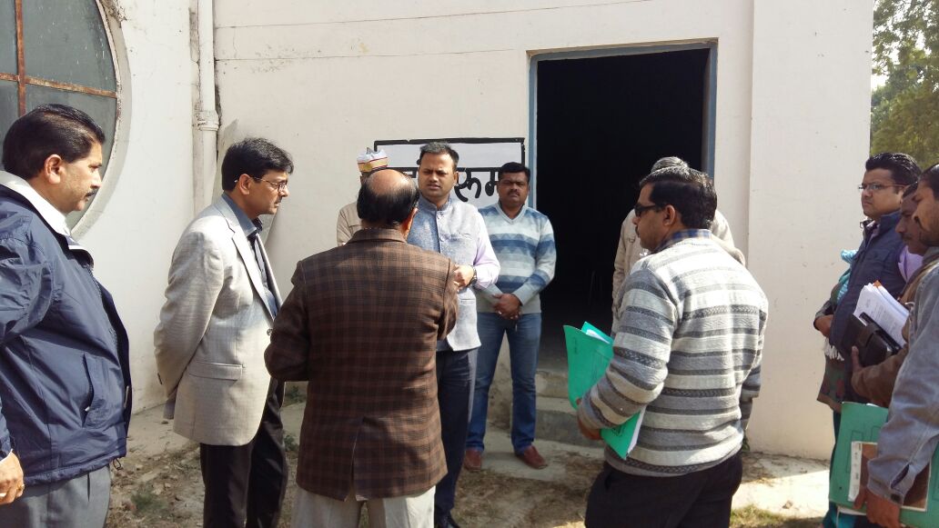 Inspection at ATC Sitapur by CDO Mr. Ravindra Kumar