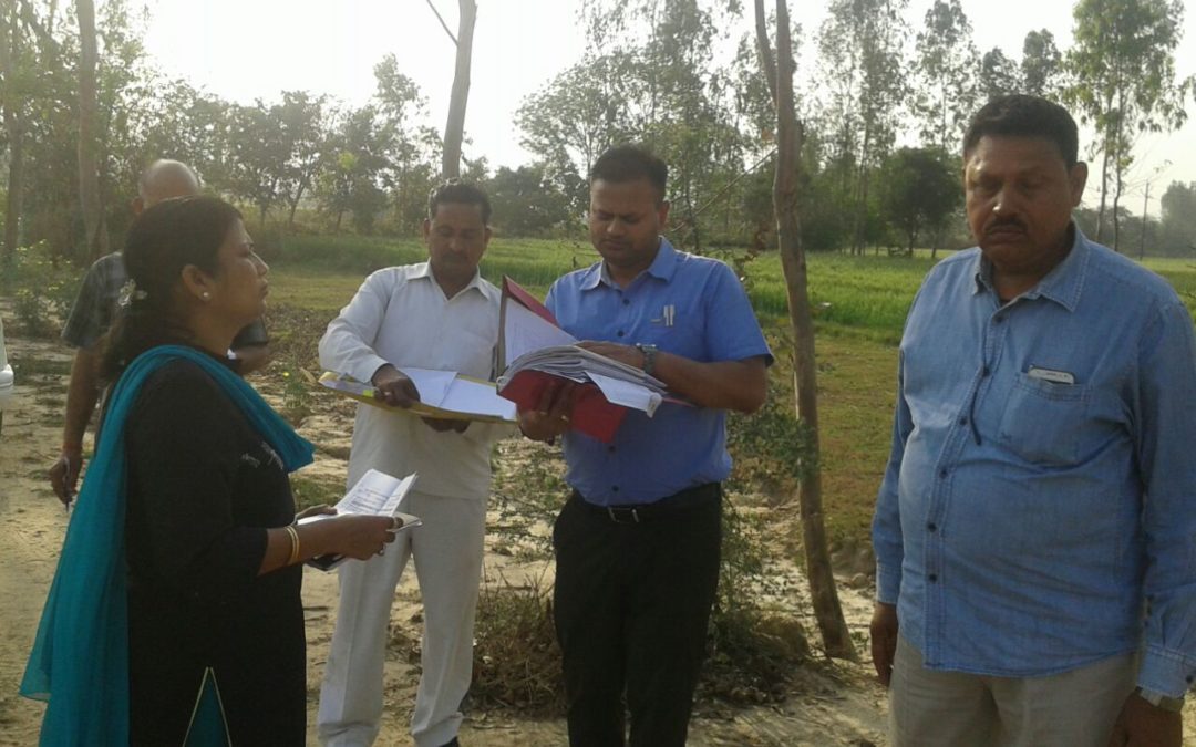 Inspection of Village- Bihat Gaud Block- Pisawa Sitapur