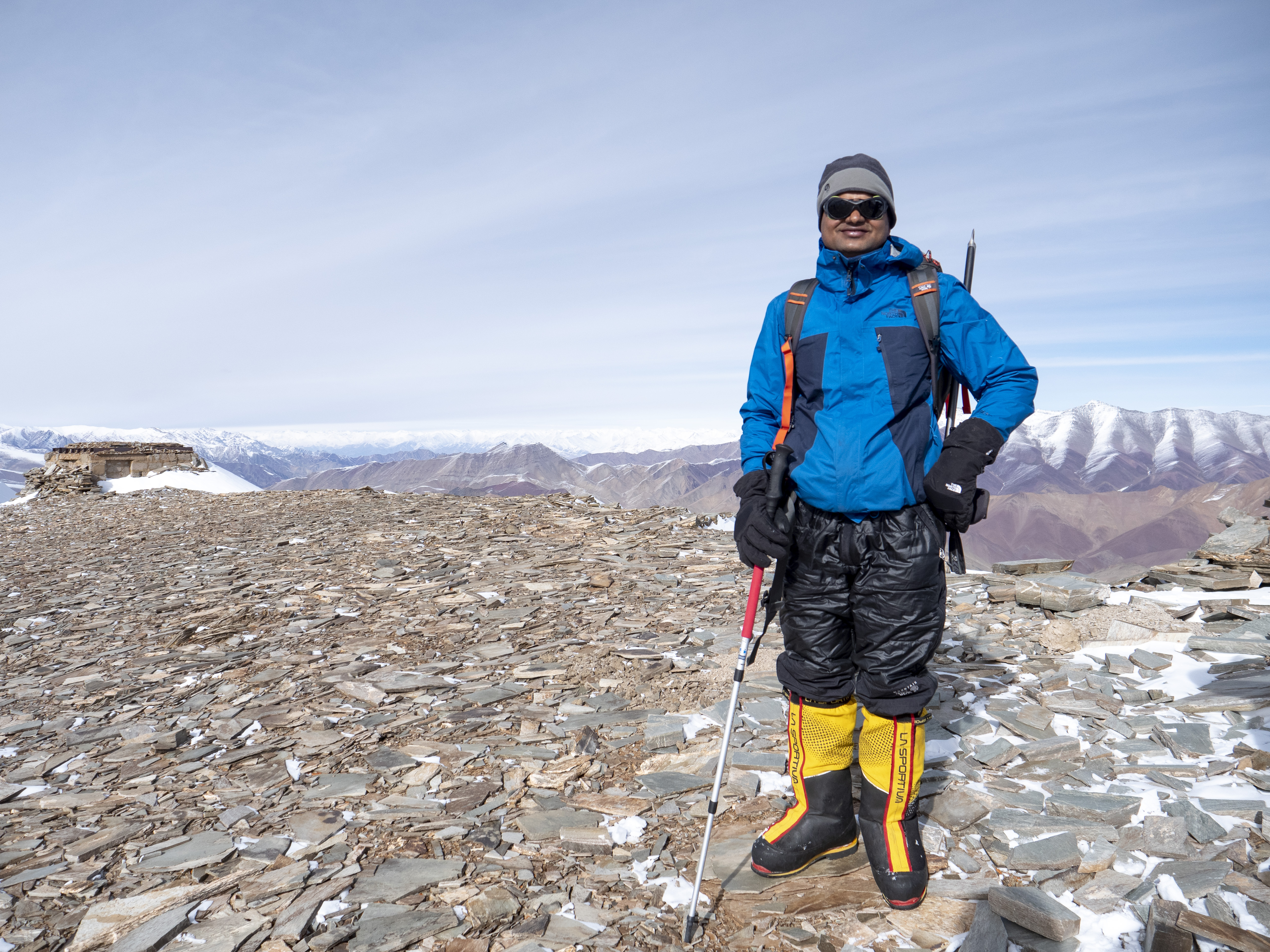2019 - On Top of Peak in Leh