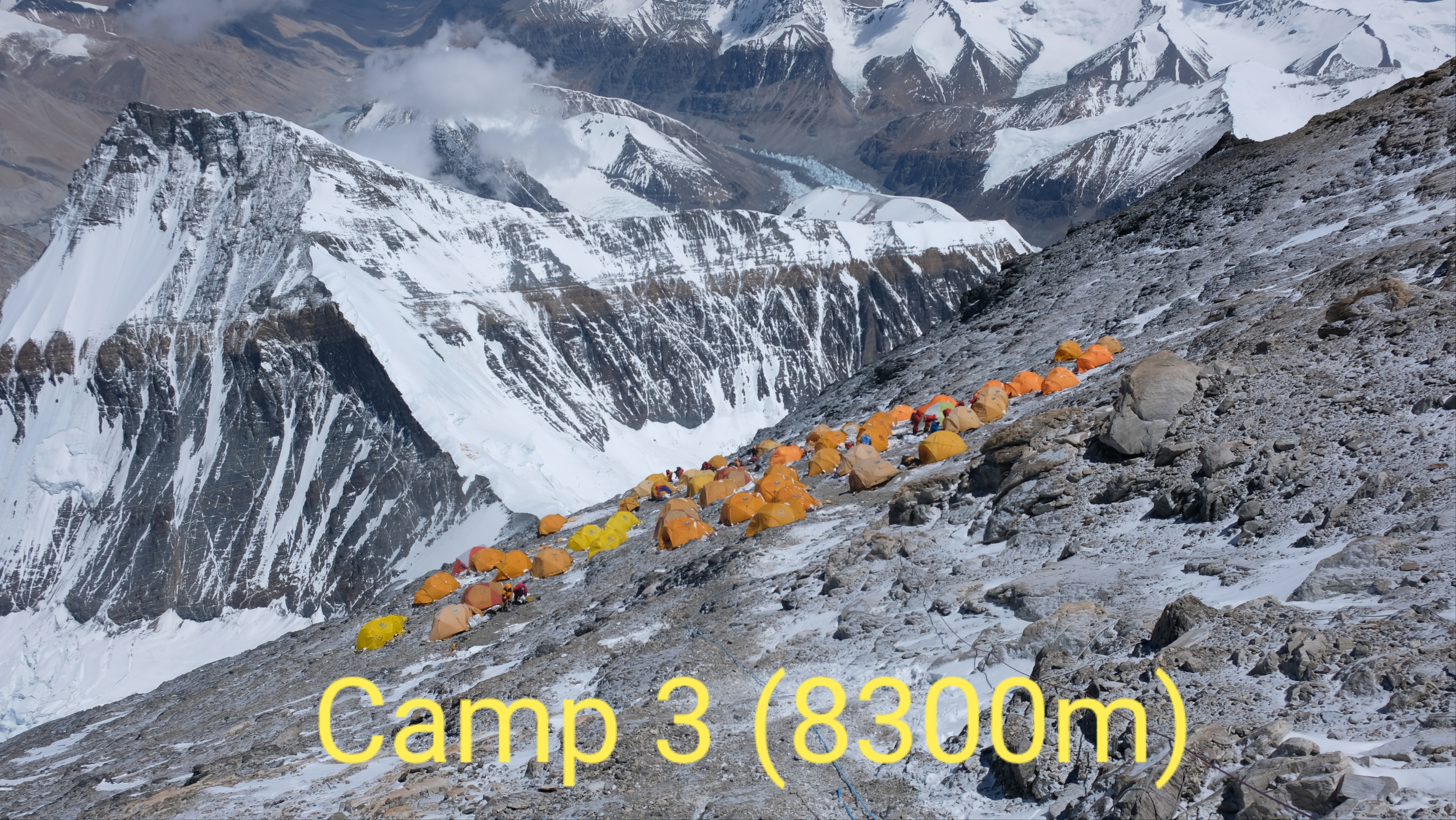 Camp 3 - Everest 2019 - North route
