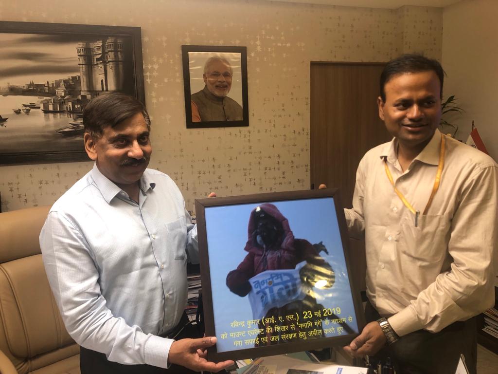 With Secretary, Jal shakti mantralaya, GOI (2)
